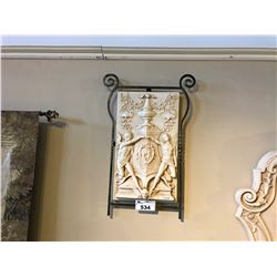 RESIN ROMAN STYLE ANGEL WALL DECOR