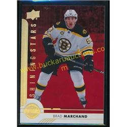17-18 Upper Deck Shining Stars Brad Marchand