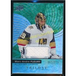 17-18 Upper Deck Trilogy Green Marc-Andre Fleury