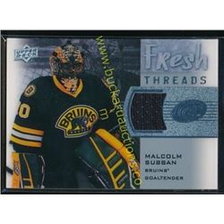 15-16 Upper Deck Ice Fresh Threads Malcolm Subban