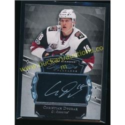 17-18 Black Diamond Auto Placards Christan Dvorak