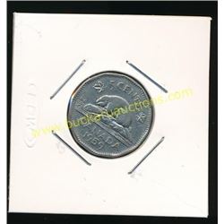 1959 Canadian 5 Cent Coin
