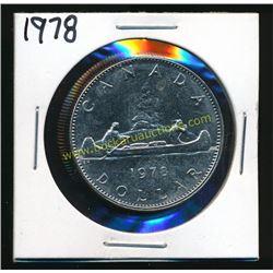 1978 Canadian $1 Coin
