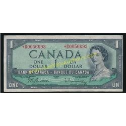 Canadian 1954 $1 Replacment Banknote *BM0056693