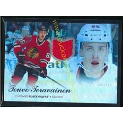 14-15 Fleer Showcase Flair Jersey Teuvo Teravainen