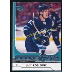 2017-18 Upper Deck #240 Jack Roslovic YG RC