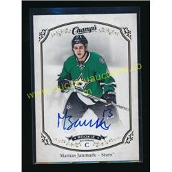 15-16 Upper Deck Champ's Auto Mattias Janmark