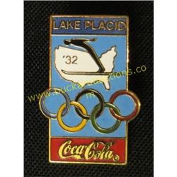 Lake Placid Coca-Cola Olympic Collector Pin