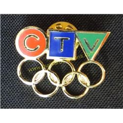 CTV Olympic Media Collector Pin