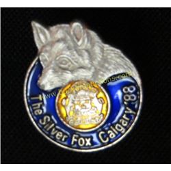 The Silver Fox Calgary 88 Collector Pin