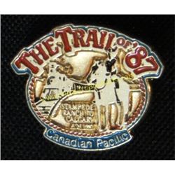 The Trail Of 87 Canadian Pacific Collector Pin