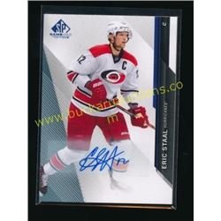 14-15 SP Game Used Autographs Blue Eric Staal