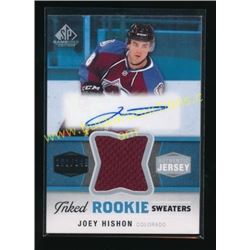 14-15 SP Game Used Auto RC Sweaters Joey Hishon