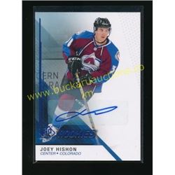14-15 SP Game Used Autographs Blue Joey Hishon