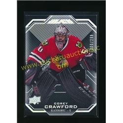 2016-17 UD Black #7 Corey Crawford 200/299