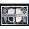 Image 1 : 14-15 SP Game Used Authentic Fabrics Quads
