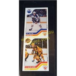 1983-84 Vachon Uncut 2 Card Sheet Wayne Gretzky