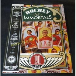 1911 C-55 Hockey Immortals 48 Page Collector Book