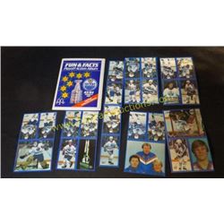 1983-84 Oilers Playoff Action Album & Cards Set