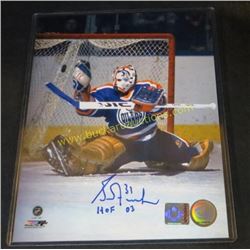 Grant Fuhr Signed Edmonton Oilers 8x10 Photo