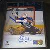 Grant Fuhr Signed Edmonton Oilers 8x10 Photo