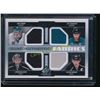 Image 1 : 14-15 SP Game Used Authentic Fabrics Quads