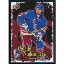 16-17 Upper Deck Goalie Nightmares Mats Zuccarello