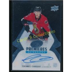 16-17 UD Ice Premieres Auto RC Thomas Chabot