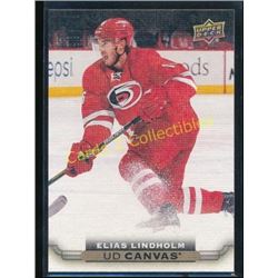 15-16 Upper Deck Canvas #C17 Elias Lindholm