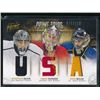 Image 1 : 13-14 Panini Prime Trios Jerseys #TQMH Jonathan