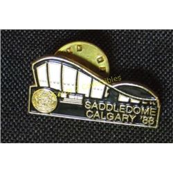 Saddledome Calgary 88 Collector Pin
