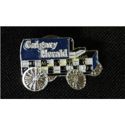 Tom Glass Calgary Herald Chuck Wagon Pin
