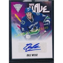 11-12 Panini Titanium New Wave Auto Dale Weise