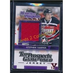 13-14 ITG Heroes & Prospects Jersey Stephen Harper