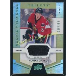 16-17 UD Trilogy Rainbow Green #63 Thomas Chabot