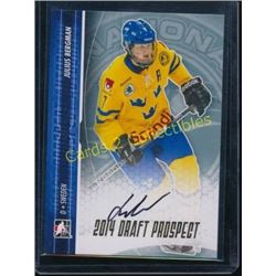 14-15 ITG Draft Prospects Auto Gold Julius Bergman