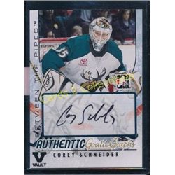 06-07 Between The Pipes Auto Corey Schneider
