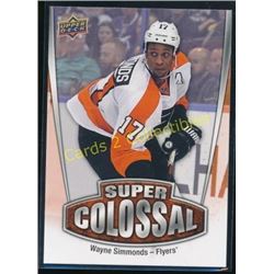 16-17 Upper Deck Super Colossal Wayne Simmonds