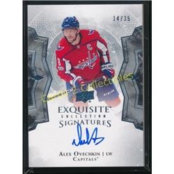 17-18 Exquisite Collection Auto Alex Ovechkin