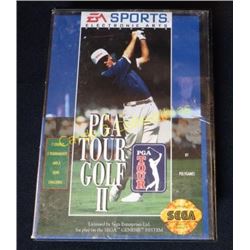 Sega PGA Tour Golf  II Game Cartridge With Manual