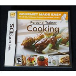Nintedno DS Personal Trainer Cooking Game
