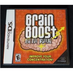 Nintendo DS Brain Boost Beta Wave Game & Manual
