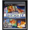 Image 1 : PS3 Disney Sing It Family Hits With Manual