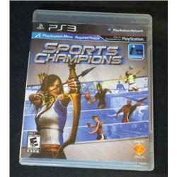 PS3 Sports Champions With Manual