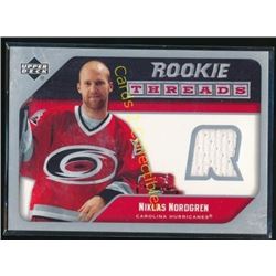 05-06 Upper Deck Rookie Threads Niklas Nordgren