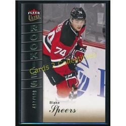16-17 Fleer Showcase Ultra Rookies Blake Speers