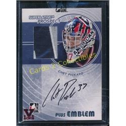 09-10 ITG Superlative Prospect Patches Auto Chet