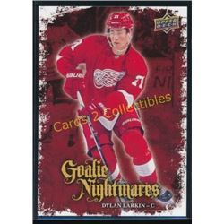 16-17 Upper Deck Goalie Nightmares Dylan Larkin