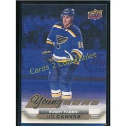 15-16 Upper Deck Canvas #C118 Robby Fabbri YG