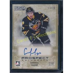 14-15 ITG Heroes & Prospects Auto Gabriel Gagne